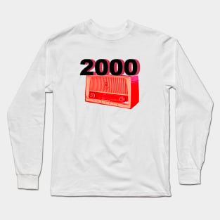 2000s numbering design Long Sleeve T-Shirt